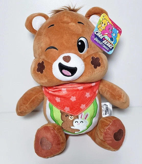 LICENSED CARE BEARS Unlock The Magic Forest Friend Bear Earth Day Plush