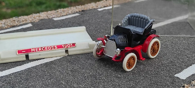 Voiture Miniature Safir, Modèle Mercedes 1901 - Occasion - Pièce De Collection
