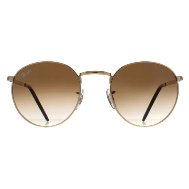 Ray-Ban Sunglasses RB3637 New Round 001/51 Gold Brown Gradient 50mm