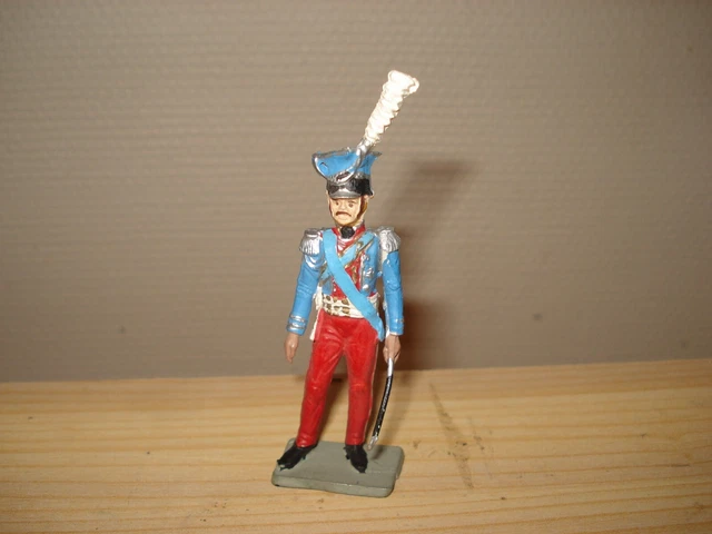 Starlux 8061 - Soldat Empire Français Tenue De Chasseur - Figurine Plastique 1804-1815 (Occasion Bon État)