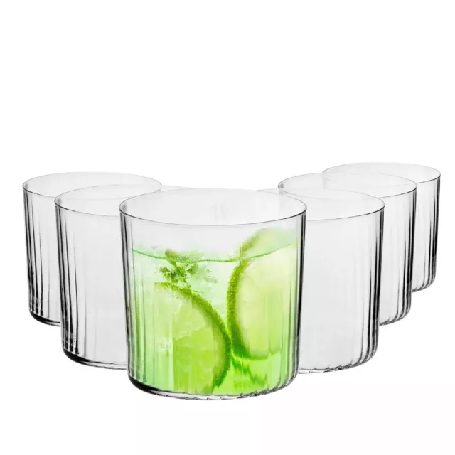 Krosno Mixology Vasos de sidra bebidas cócteles | 6 pcs | 350 ml | Lavavajillas