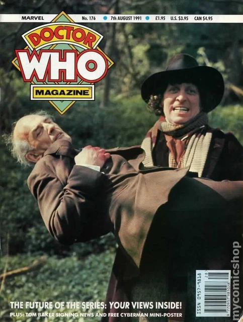 Doctor Who Magazine #176 FN 6.0 1991 Stock Image