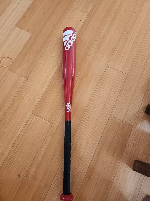 Adidas ADIBTB2K17 ~ 2 1/4” Barrel Diameter 26" 16oz -10 Tee Ball Bat Red