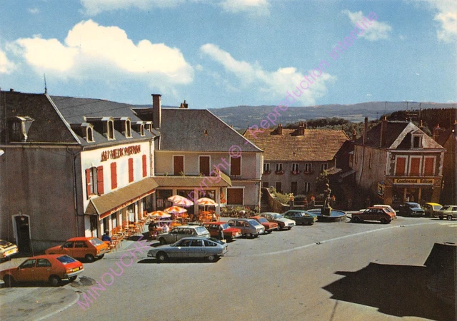 CPM 58120 CHATEAU CHINON Hotel Restaurant AU VIEUX MORVAN Cars