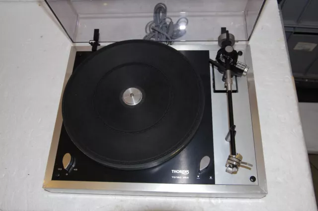 Thorens TD 160 MKII Schallplattenspieler , Turntable , funktionsfähig , 22578