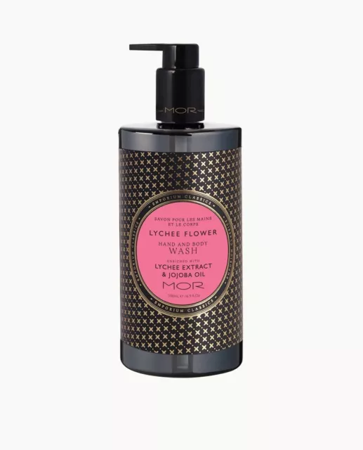 MOR Emporium Classics Hand & Body Wash 500ml - Lychee Flower