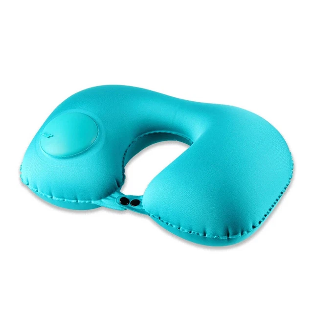 Inflatable Travel Pillow, U-Shaped Neck Pillow, Portable Sleeping Pillow