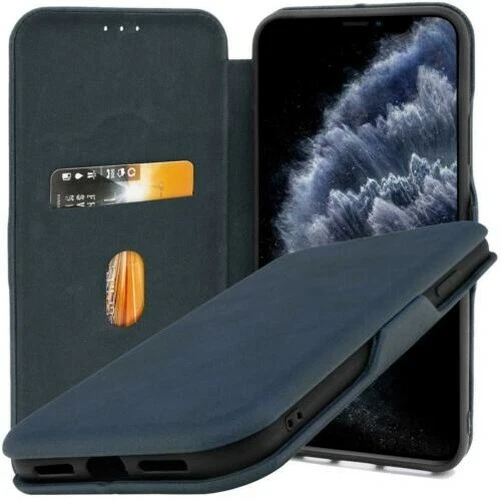 Etui Coque Sac Rabattable Étui pour Téléphone Portable Livre Portefeuille Slim