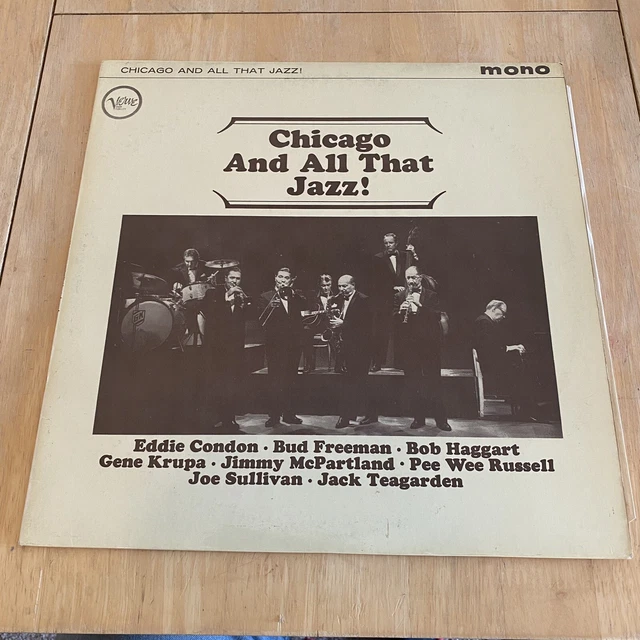 EDDIE CONDON.... CHICAGO and all that Jazz! VERVE 1961 LP Vinyl EX/VG