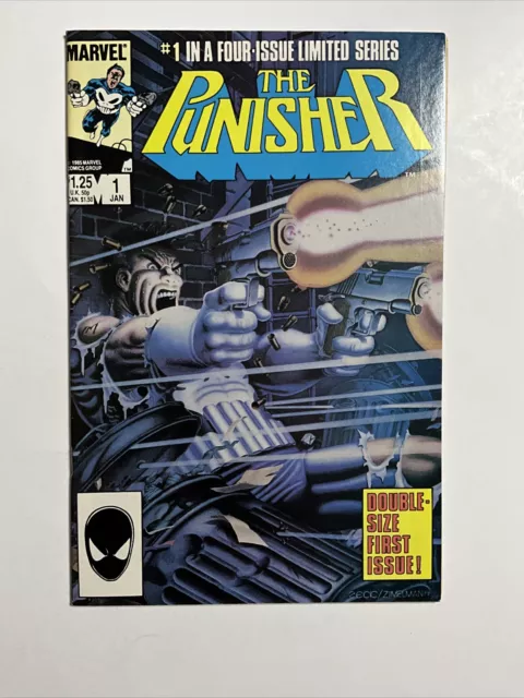 Punisher #1 (1986) 9.0 NM Marvel Key Issue Comic Book High Grade Limited Series