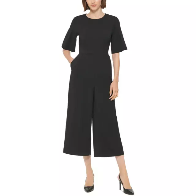 Calvin Klein Womens Crepe Scuba Dressy Jumpsuit BHFO 6201