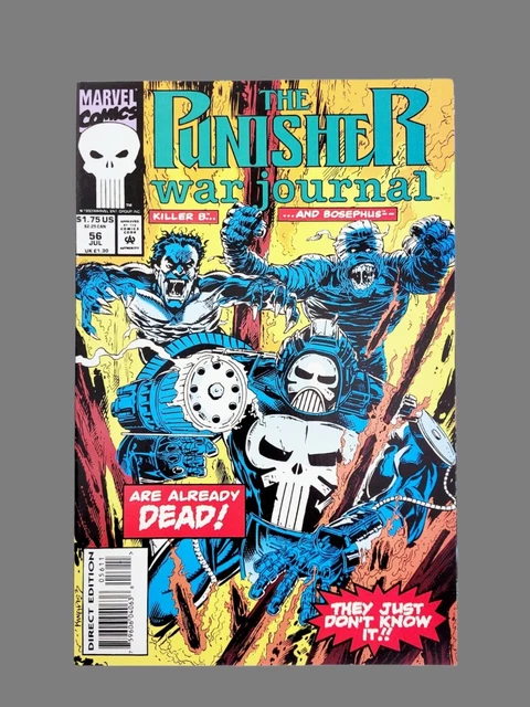 The Punisher War Journal  Comic Book Vol 1 #56  Marvel Comics 1993