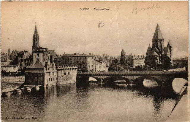 CPA AK METZ - Medium Bridge (651031)