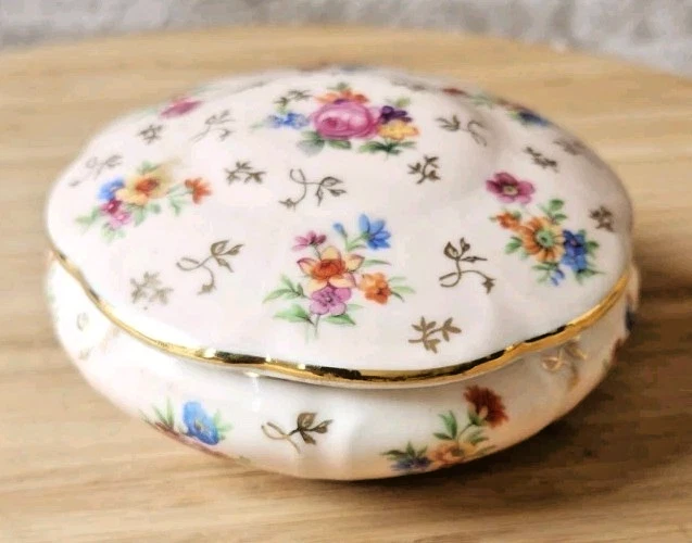 BOITE STYLE VINTAGE en Porcelaine Boîte De , Boîte à Bijoux - Royal EUR BOITE STYLE VINTAGE en Porcelaine Boîte De , Boîte à Bijoux - Royal EUR