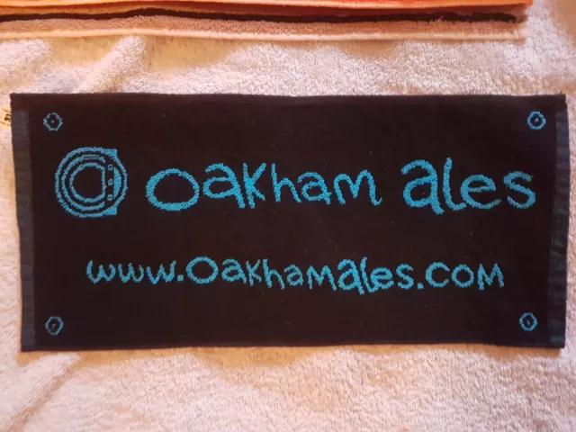 Oakham Ales New Unused Bar / Beer Towel