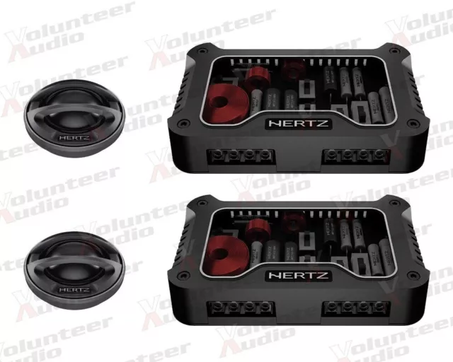 Hertz MLK1650.3 6.5" 150W RMS Direct Fit Component Set Speakers 3