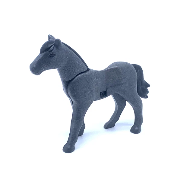 PLAYMOBIL (L5216) Medioevo - Cavallo Marrone Scuro Nuova Generazione - Usato, Bundle Incluso