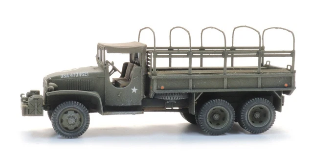 Camion FR Berliet GBC 8KT MG | Artitec 6870549 | HO 1/87