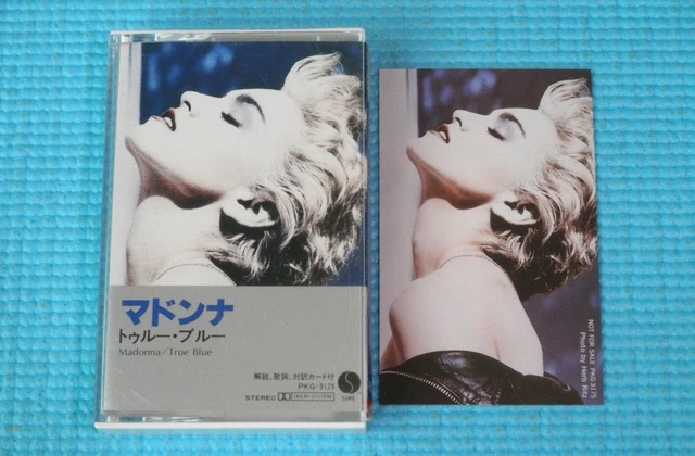 マドンナ TRUE BLUE 1986年 US製 宣伝用 ディスプレイスタンド MADONNA