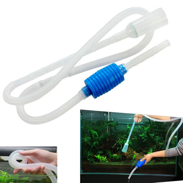 Aquarium Planted Fish Tank Water Changer Pipe Gravel Sand Cleaner Tube Filter