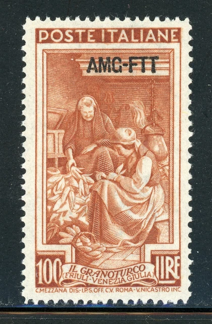AMG-FTT Trieste MNH: Scott #107 100l from Work Series #2 CV$9+
