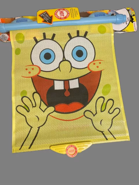 Munchkin SpongeBob SquarePants White Hot Safety Sunblock Car Shade 14"