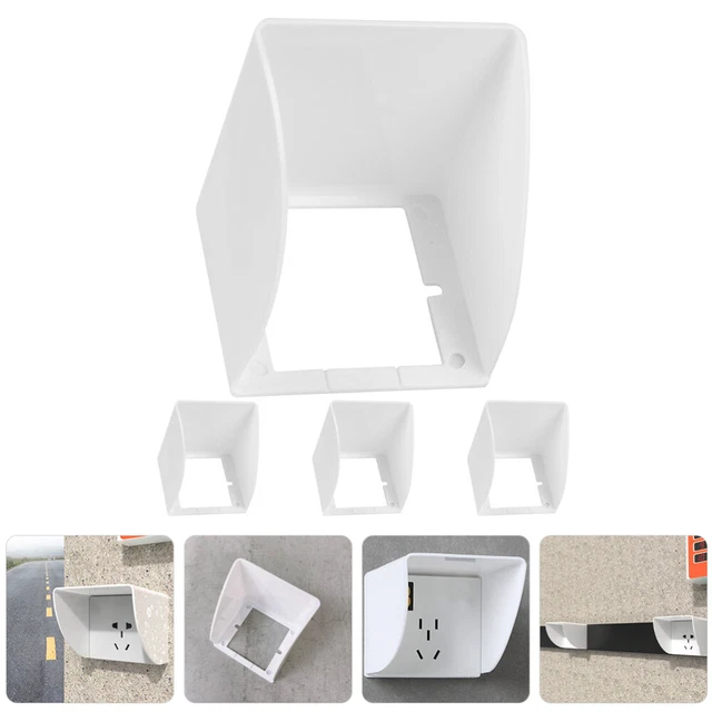 4 pezzi copertura per presa resistente alle intemperie copertura per presa