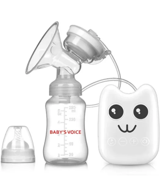 Pour Bébé Voix Électrique Sein Pompes, Sûr Lait Rangement Double Avec USB