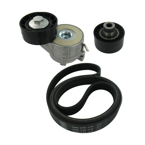 Kit Galet Enrouleur SKF VKM 35013 - Courroie Multi-V - Haute Qualité Pour Véhicules
