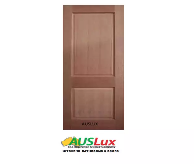 2 panel solid timber internal external house entry door many sizes