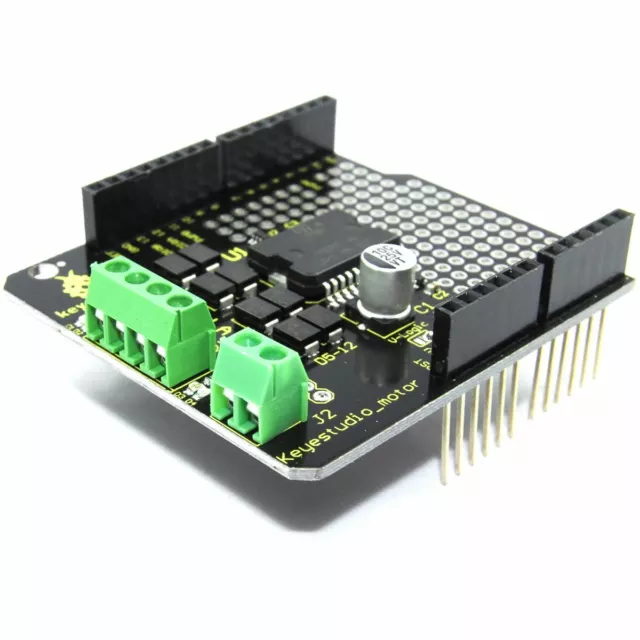 Bouclier moteur Keyestudio L298P pour atelier Arduino UNO KS0007 Flux 2