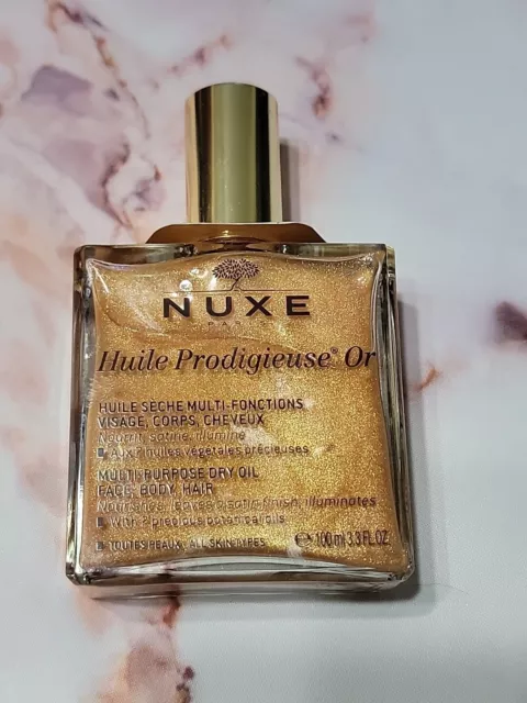 NUXE Paris Huile Prodigieuse Or Shimmer Multi-Purpose Dry Oil 100ml NEW