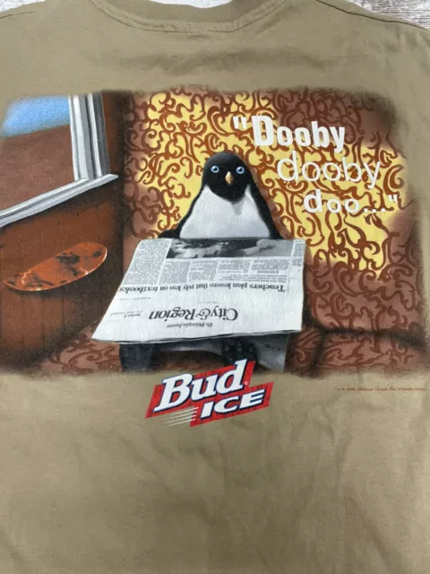 Budweiser Bud Ice Dooby Doo Penguins Shirt - High-Quality Printed