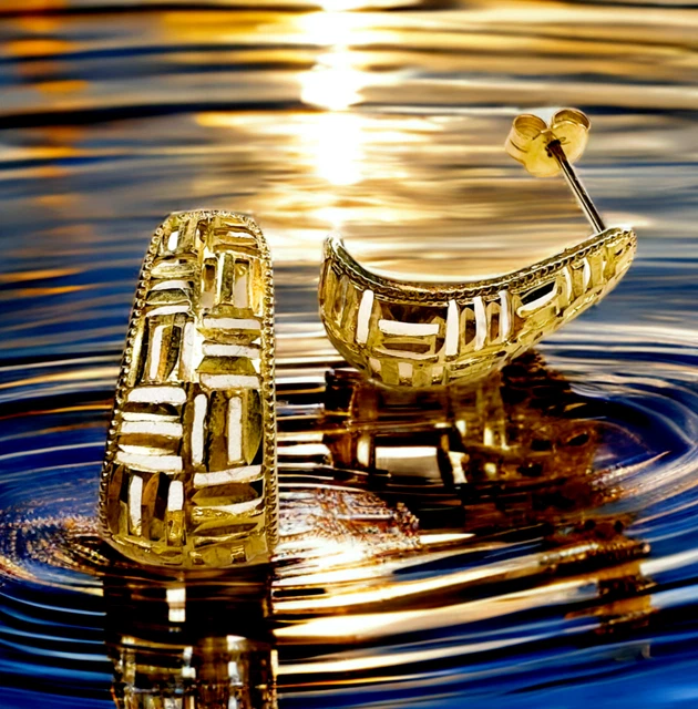 Hook hoop earrings sale