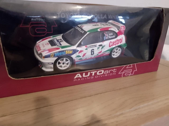 Décalcomanies 1/24 Toyota Corolla WRC Auriol Rallye Suède 1998 - Swedish Rally, Neuves