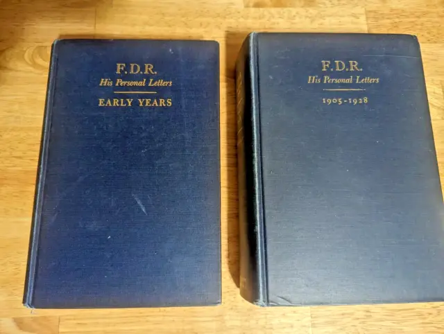 FDR His Personal Letters Eleanor Roosevelt Early Years 1905-1928 1st Edition HC