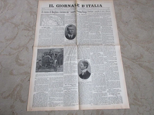 Il Giornale D'Italia Domenica 29 Settembre 1923