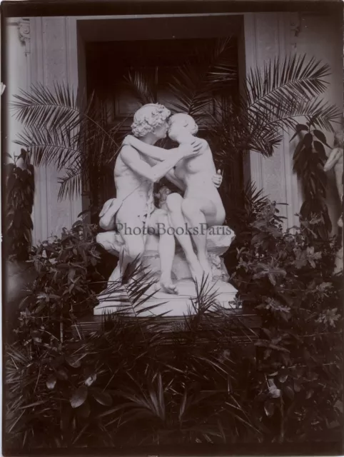 Skulptur Aufputz Paris Ausstellung Universelle 1900 Vintage