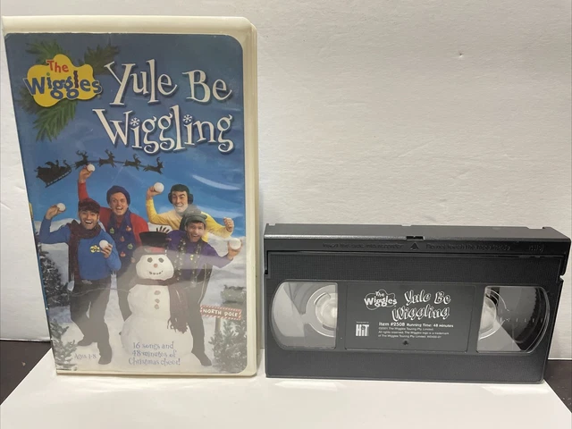 THE WIGGLES YULE BE WIGGLING Vhs Video Tape 2002 HIT Entertainment HTF ...