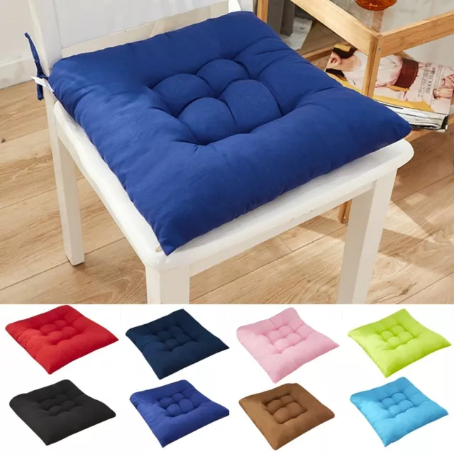 Seat Cushions Outdoor Indoor Cushion Square Soft Chair Pad Home Decor 40x40cm AU