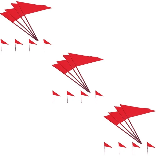 8PCS IRON USEFUL Yard Marking Flags Invisible Fence Flags Backyard £53.68 PicClick UK