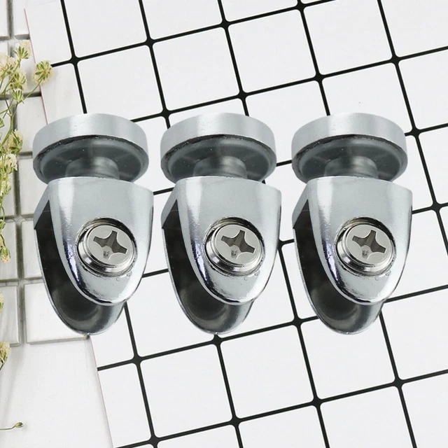 3 PCS Wand-Montiert Spiegel Halterung Verstellbare Halterung Clips Für Wand