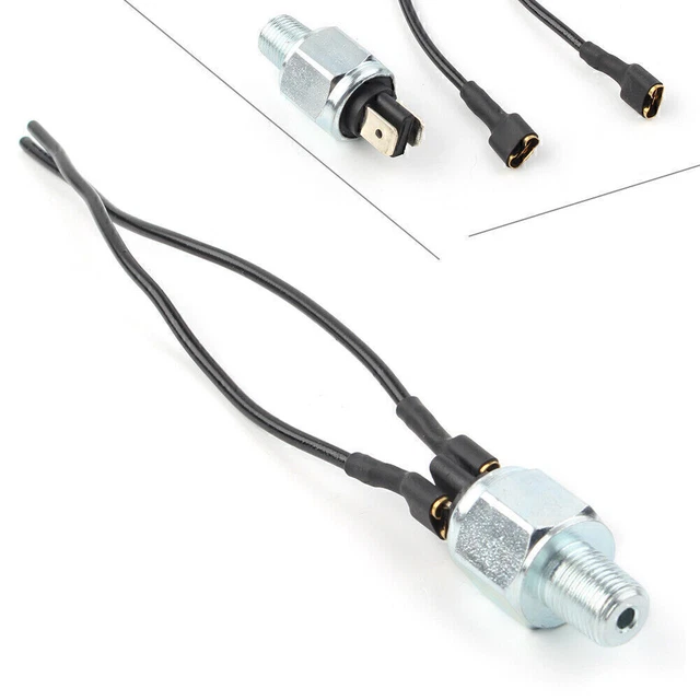 Motor Iron Hydraulic Brake Stop Light Switch Cable for Harley Touring 2003-2014