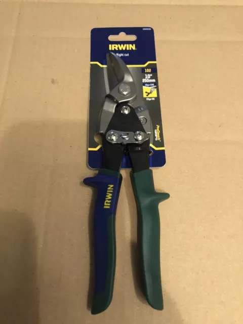 IRWIN® 10504310N Aviation Snips Right Cut 250mm (10in) IRW10504310