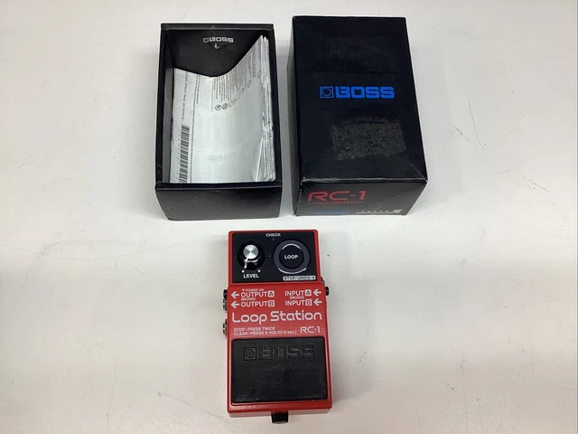 BOSS RC-1 Loop Station LOOPER GUITAR EFFECT PEDAL INSTRUMENT BAND MUSIC SOUND