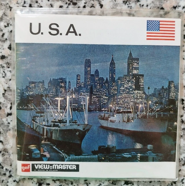 bp37  view master usa  21 immagini stereoscopiche vintage