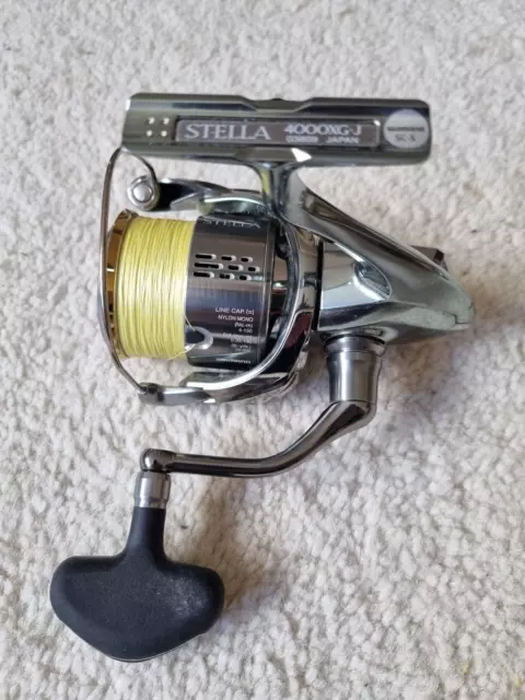 Angelrolle Spinnrolle Shimano Stella 4000XG J mit Stroft GTP E4 ohne Zubehör