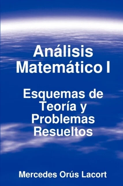 AN LISIS MATEM Tico I Esquemas De Teor EUR 96 17 PicClick FR