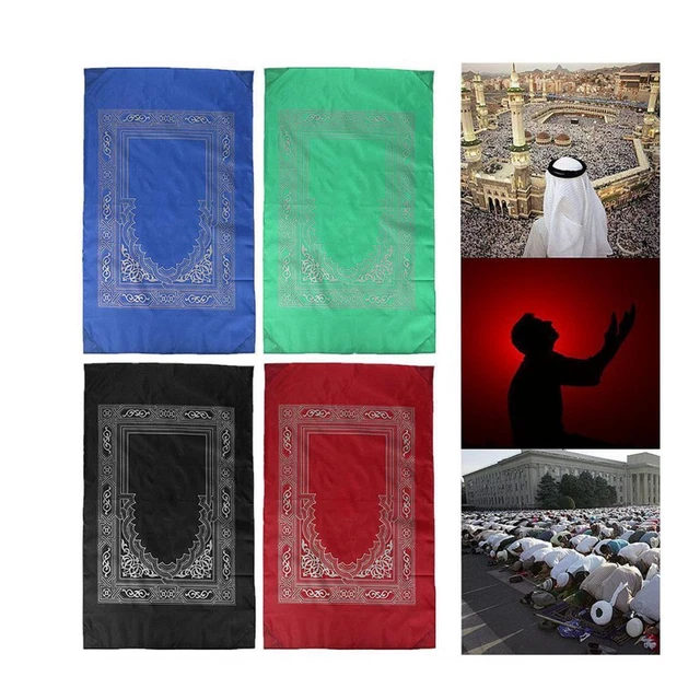 PRAYER MAT CUSHIONED Muslim Islamic Musallah Namaz Padded £7.98 ...