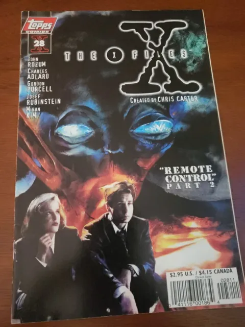 X-Files Annual #28 1995 Comic Book Topps Comics "Remote Control" Part 2